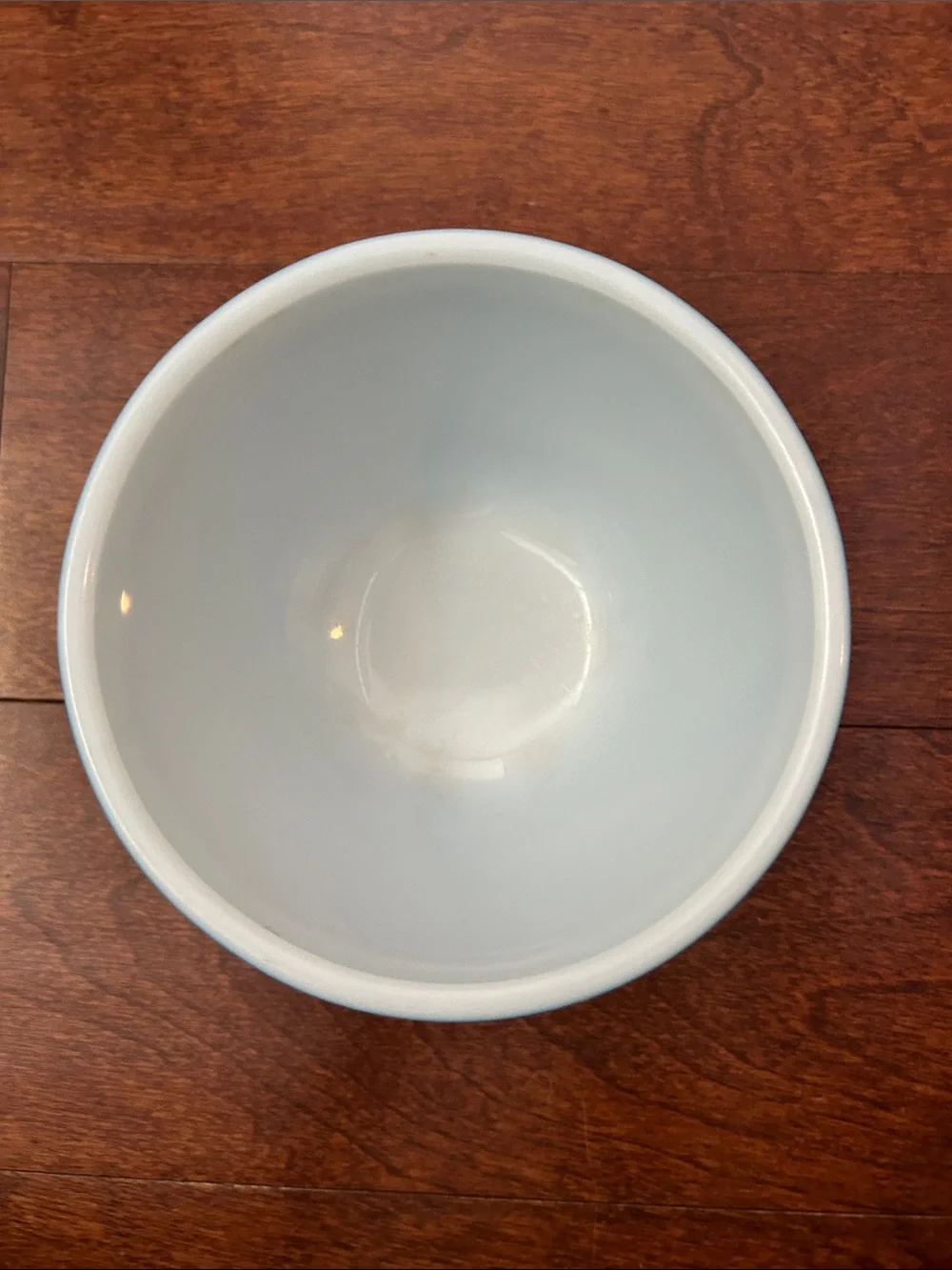 Vintage Pyrex Turquoise Ceramic Bowl
